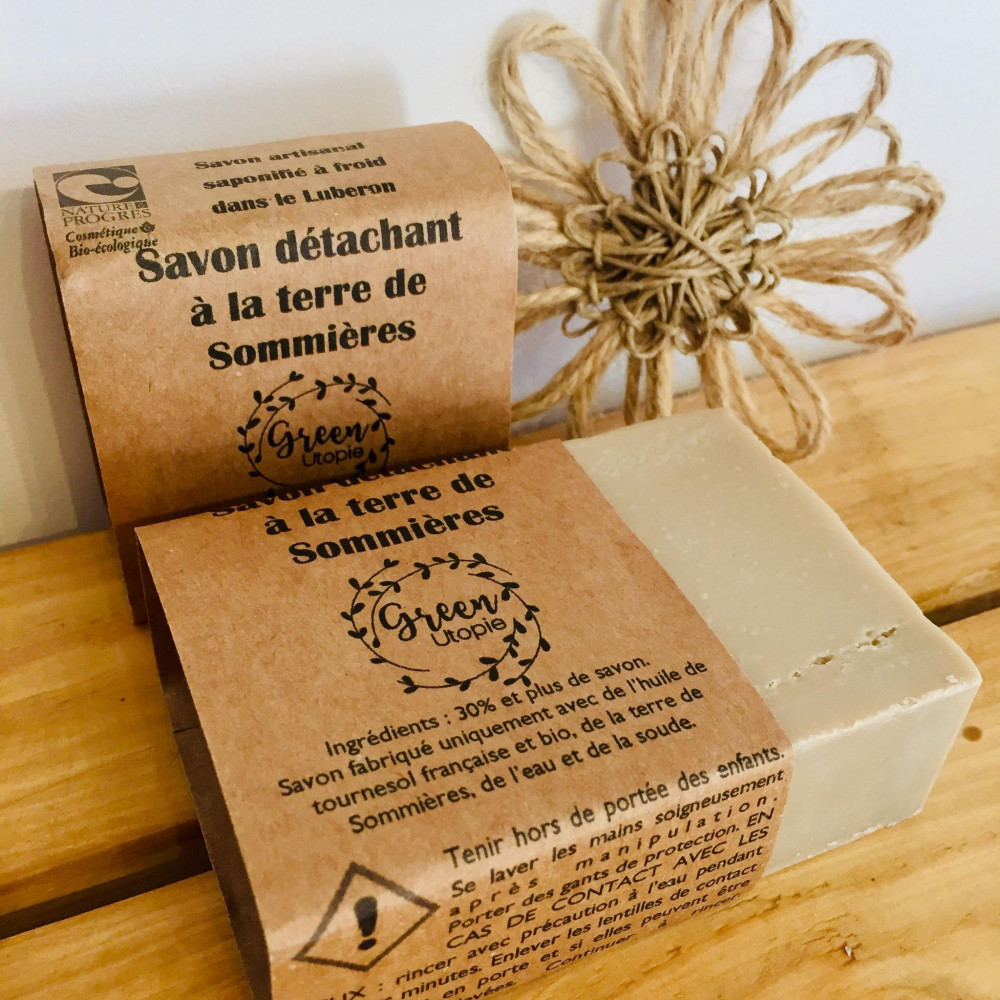 Recette : Savon détachant à la Terre de Sommières