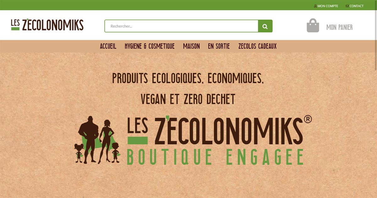 Pochette impermeable - Boutique vegan & zéro déchet Les Z'écolonomiks